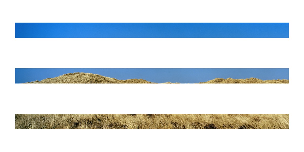 Sylt_Ellenbogen_striped_3, 2018, 100 x 200 cm